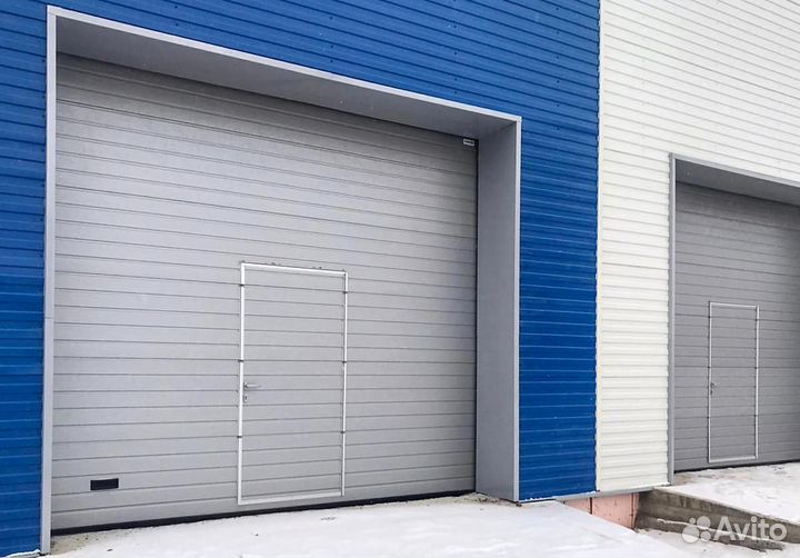 Секционные ворота. Гаражные и промышленные