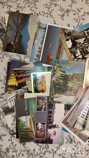 Открытки 100 шт города природа музеи СССР