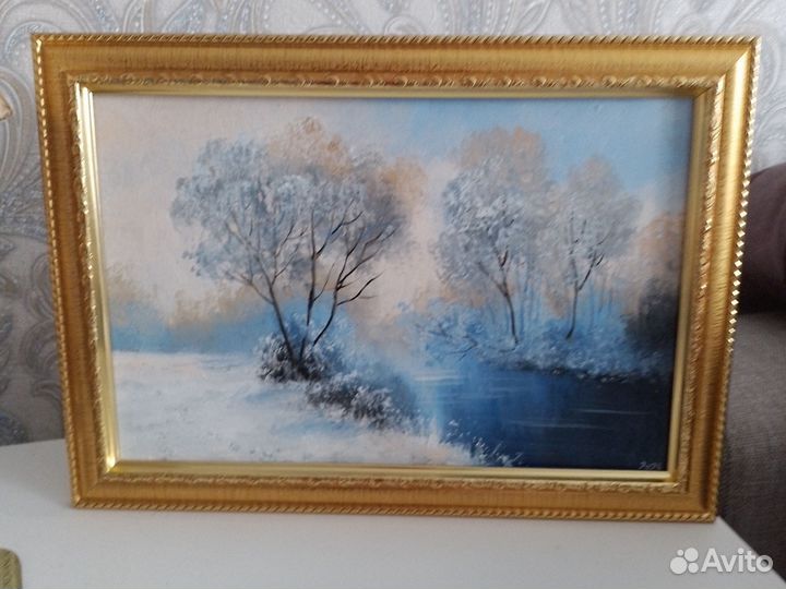 Картина маслом пейзаж