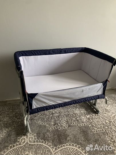 Детская приставная кроватка zibos