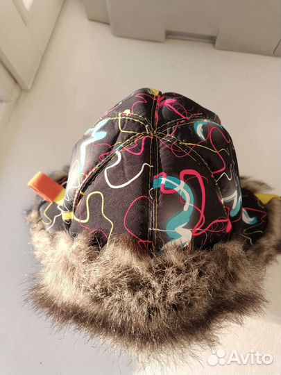 Зимняя теплая шапка на мальчика