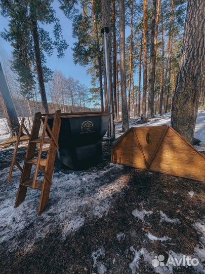 Банный чан под ключ
