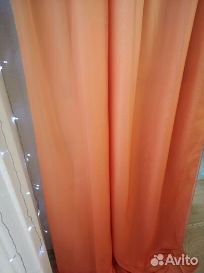 Тюль б/у высота 2,5