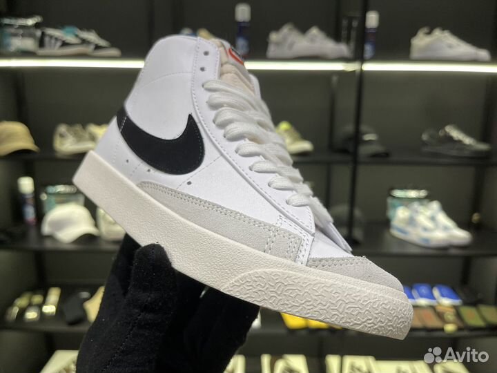 Кроссовки Nike Blazer Mid '77 Vintage White-Black