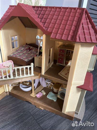 Sylvanian Families дом с мебелью