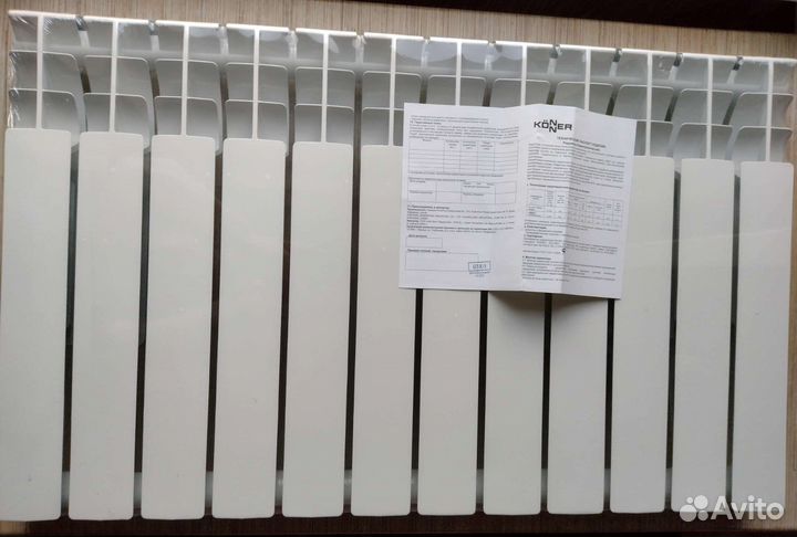 Биметаллический радиатор 12 секций