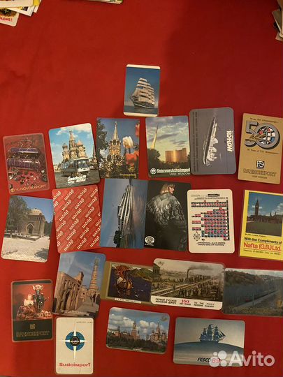 Календарики карманные