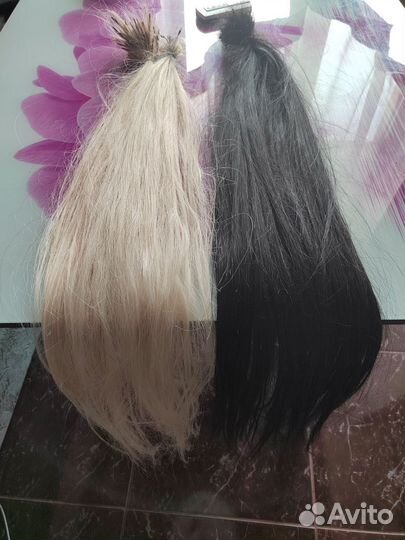 Волосы для наращивания бу
