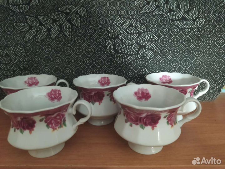 Чайные милые чашки