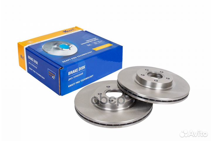 Диск тормозной ford focus II 04- перед. d-300mm