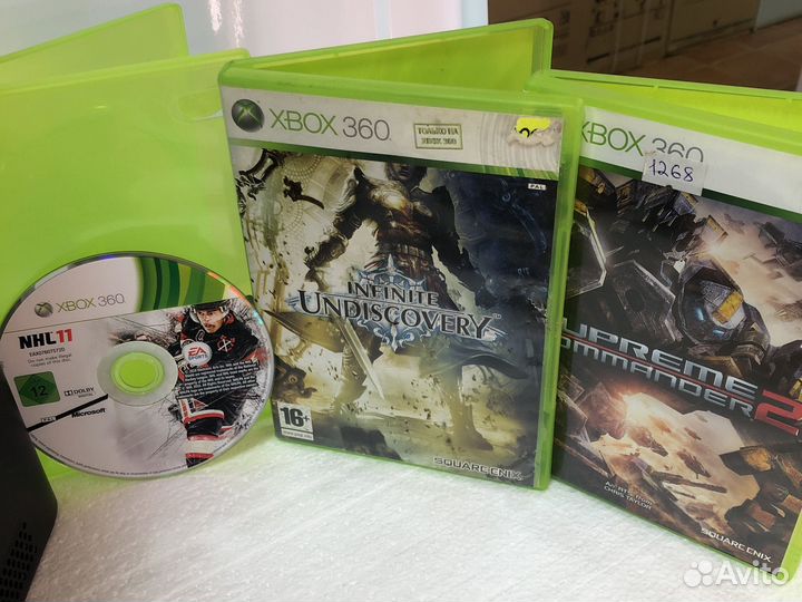 Xbox 360 elite 250gb+3диска