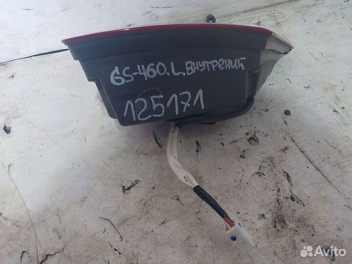 Фонарь задний левый Lexus GS