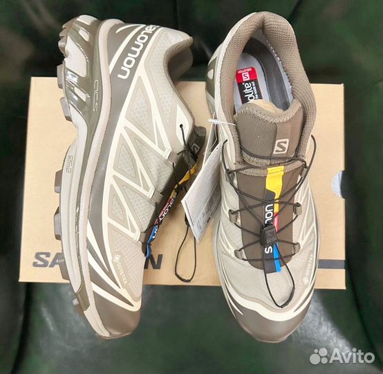 Salomon XT-6 Cream Gore Tex оригинал