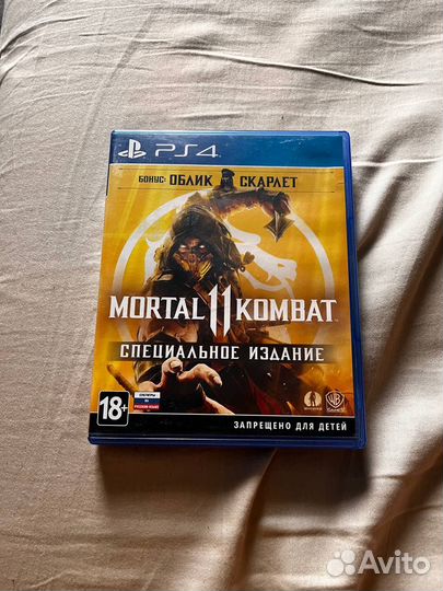 Диски на ps4 мортал комбат 11