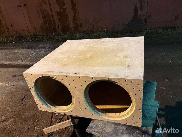 Короб для сабвуфера изготовление