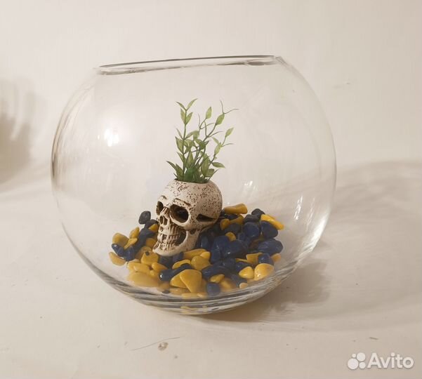 Аквариум / террариум круглый 5 литров