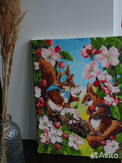 Готовая картина по номерам