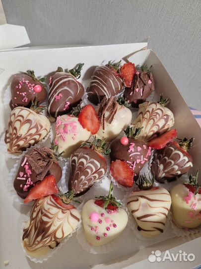 Клубника в шоколаде