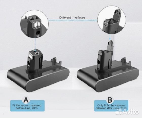 Аккумулятор для Dyson