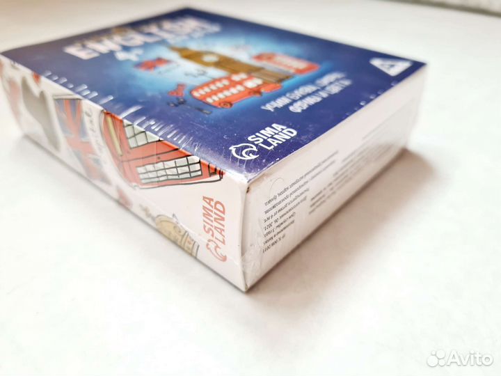 Настольная развивающая игра «English для детей»