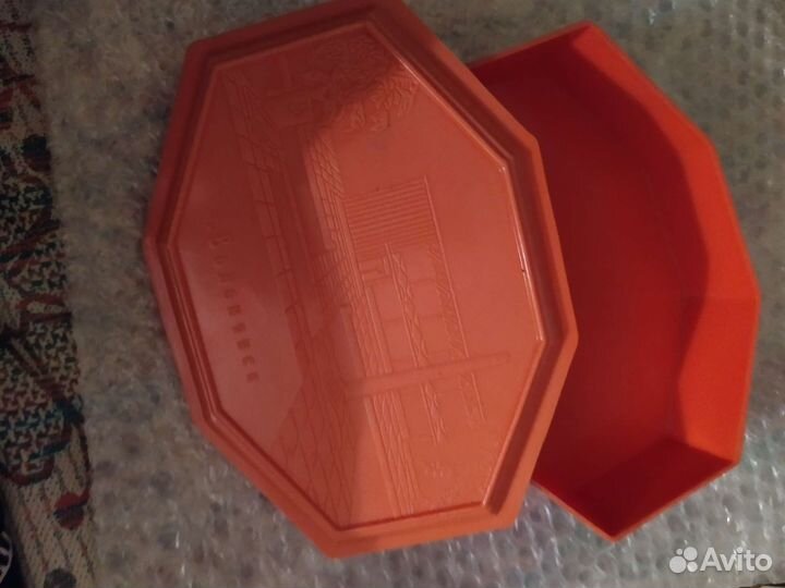 Шкатулка советская пластиковая СССР