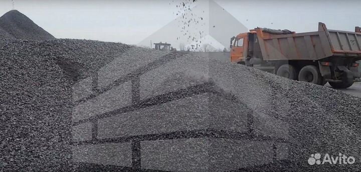 Гранитный щебень фр. 5-20 мм с доставкой