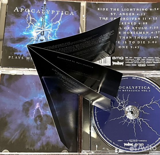 CD диски Apocalyptica - Plays Metallica, vol 2