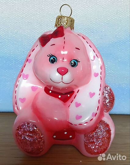 Ёлочные игрушки. Ариэль. Зайчики