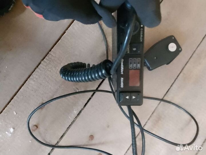 Автомобильная рация с антенной