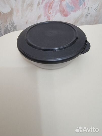 Tupperware Новая Чаша / Миска Черная Крышка 275 мл