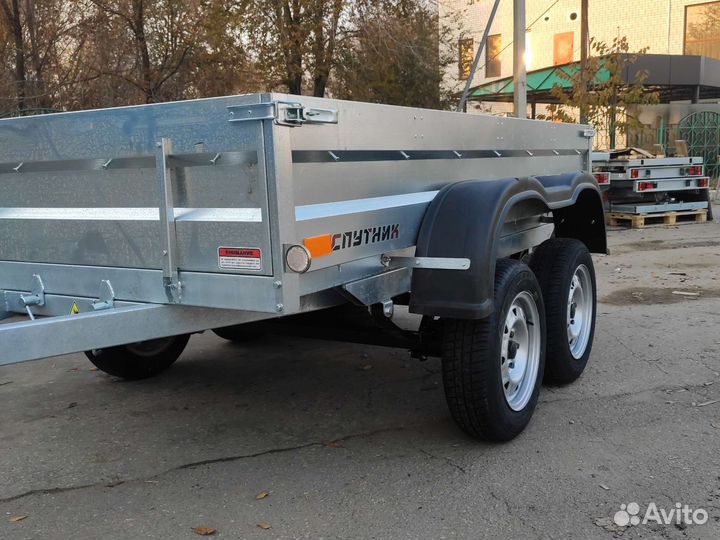 Прицеп Про Плюс ZN 2 оси без тента и дуг