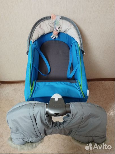 Коляска Stokke Xplory V4 2в1 + зимний кит