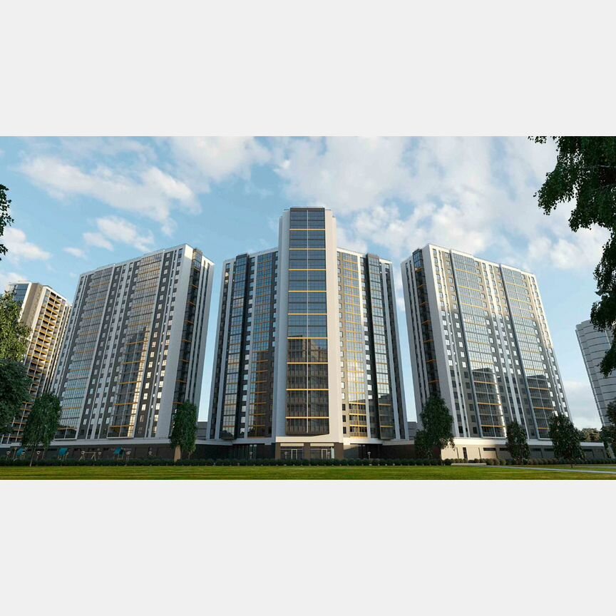 1-к. квартира, 37 м², 2/16 эт.