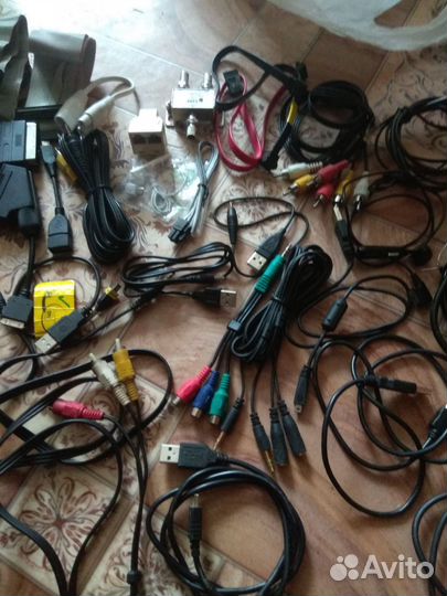 Тв Переходники кабеля аудио и прочее