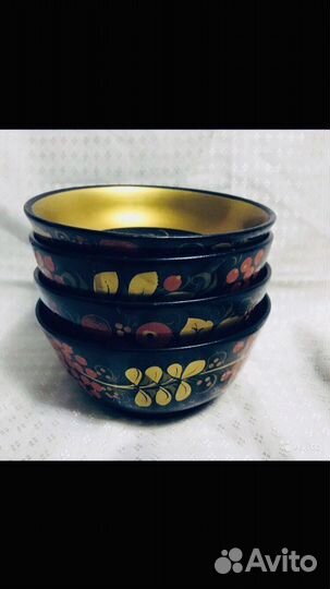 Миски хохлома