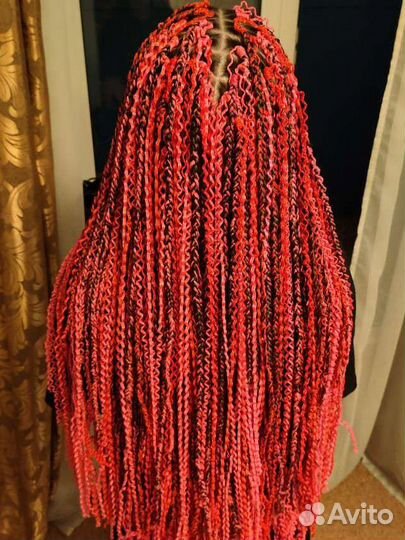 Афрокосах, зизи, сенегальские косы, расплетение