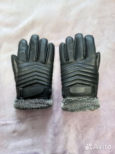 Перчатки зимние мужские бу