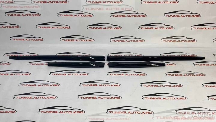 Молдинги дверей Toyota Land Cruiser Prado 150 C769