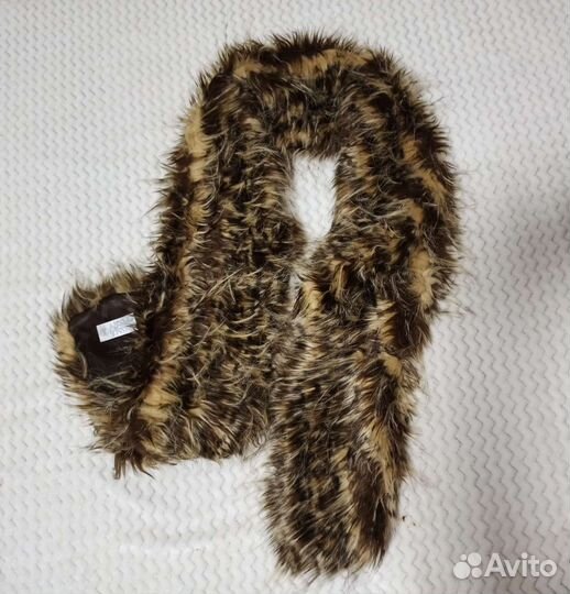 Меховой воротник, шарф