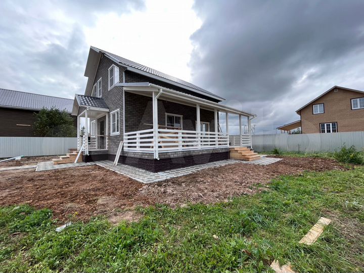 Дом 130 м² на участке 9 сот.