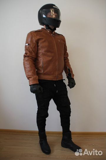 Мото Куртка shima hunter+ brown