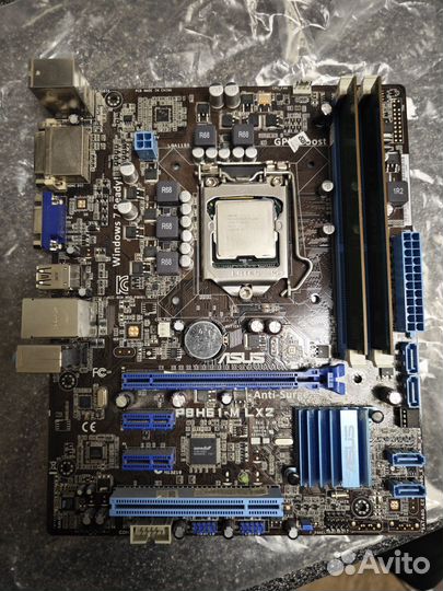 I3 2130 + 8GB озу + материнская плата