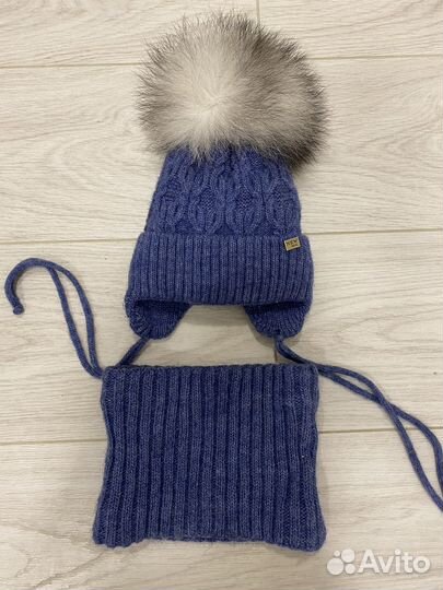 Шапка детская зимняя