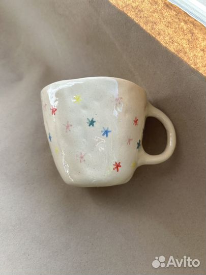 Кружка керамическая ручная работа