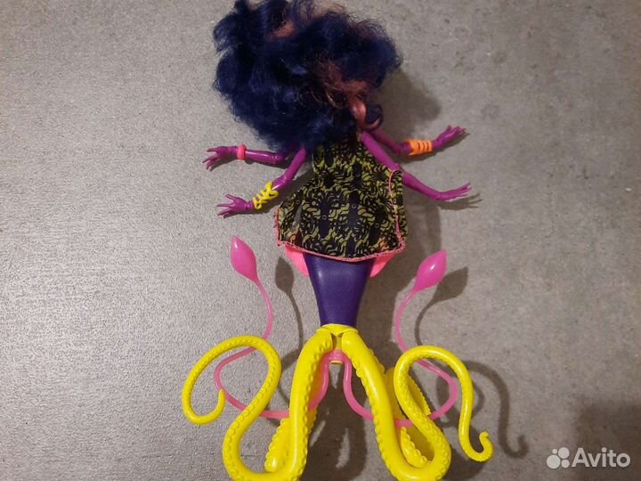 Кукла Монстер Хай калла мерри осьминог русалка