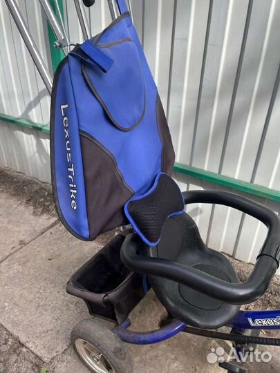 Детский велосипед с родительской ручкой