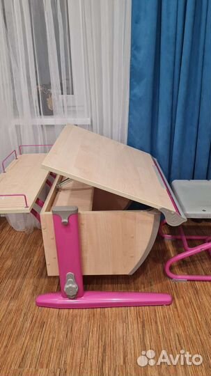 Растущая парта и стул Дэми