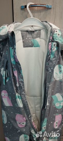 Зимний комбинезон для девочки