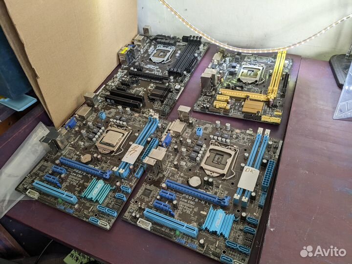 Материнские платы Intel 1156/1155/1150/1151v2