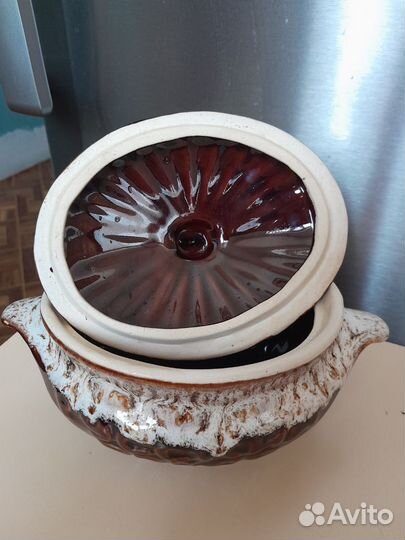 Глиняный горшок для запекания СССР